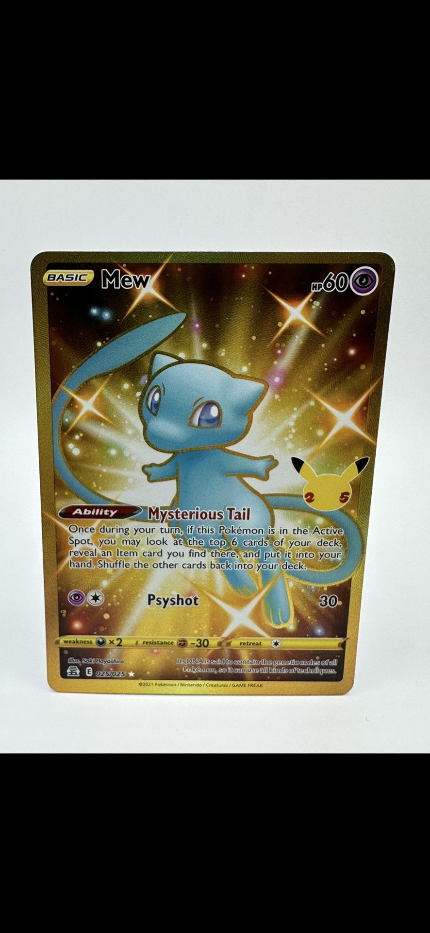 Gold Mew Secret Rare