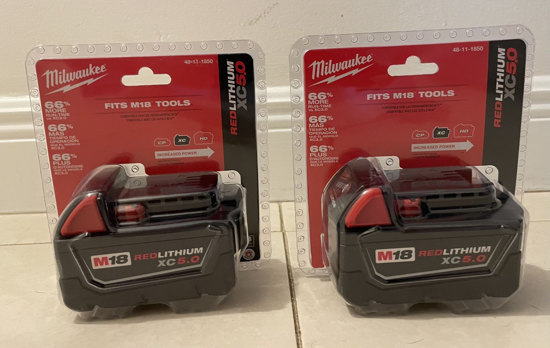 M18 Red Lithium XC 5.0 Battery 