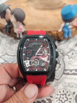 Invicta Diablo Swiss Movement Red & Black Men's Watch Model 25934 – Pre-Owned