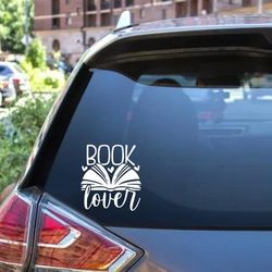 Book lover decals