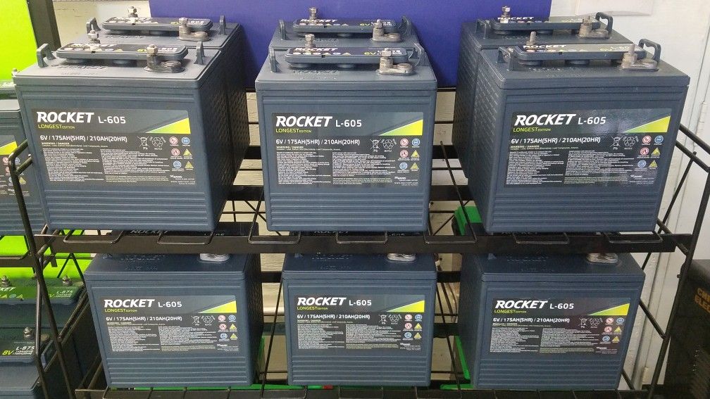6 Volt 《Golf Cart Batteries 》 for Sale in Seffner, FL OfferUp