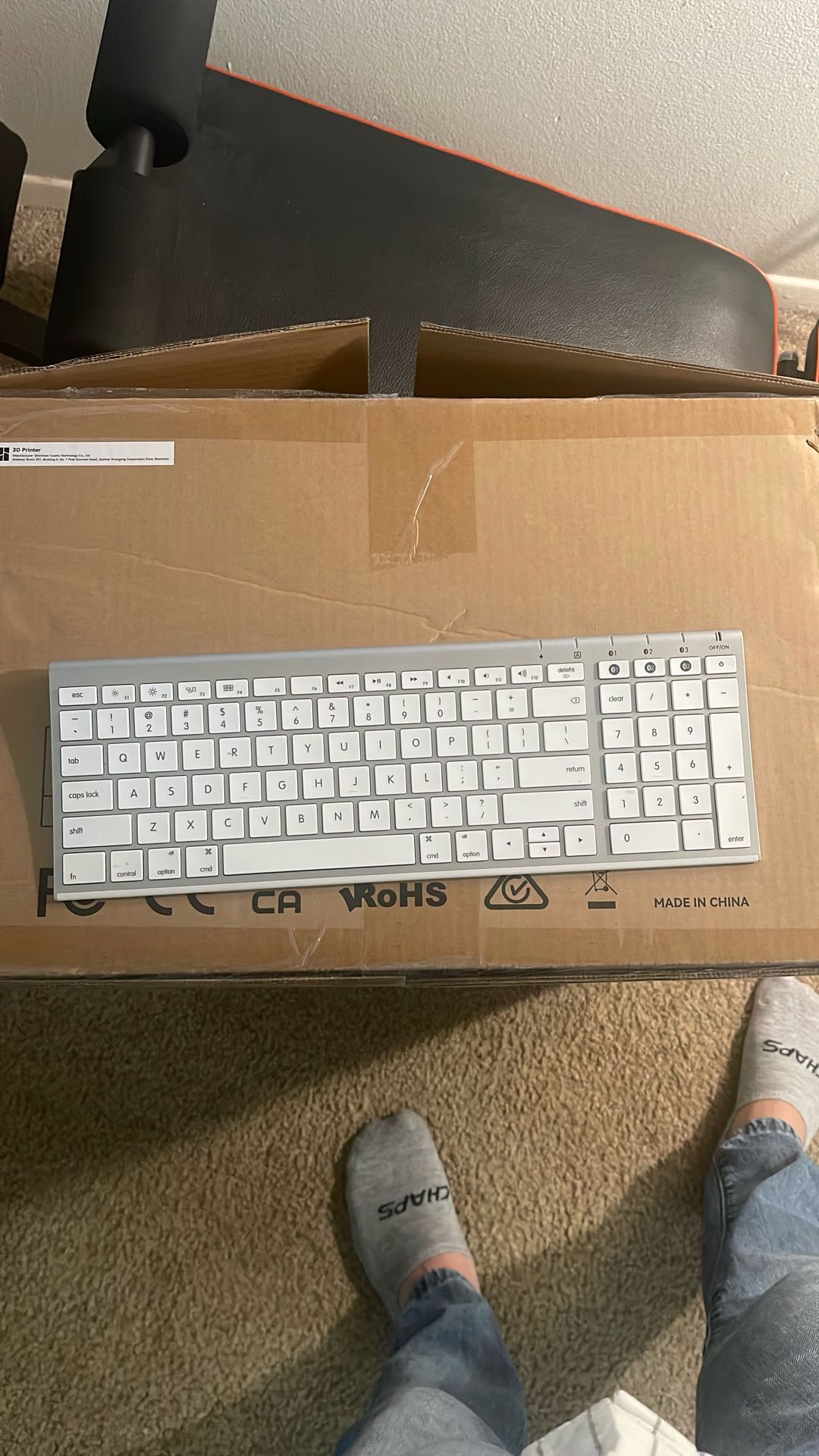 Mac Keyboard. Off Brand.