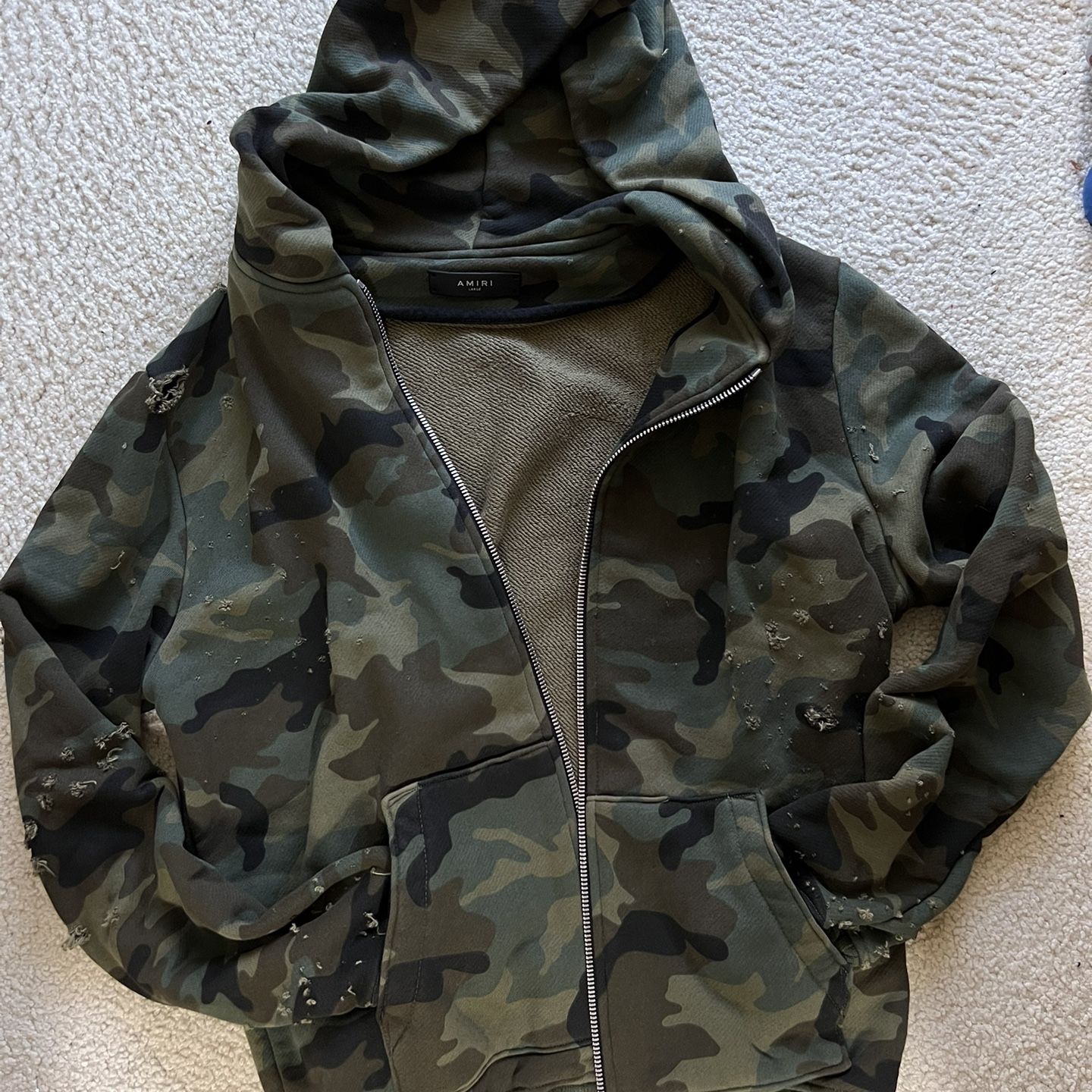 Michael kors camo discount hoodie