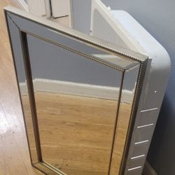 Beautiful Beaded Medicine Cabinet