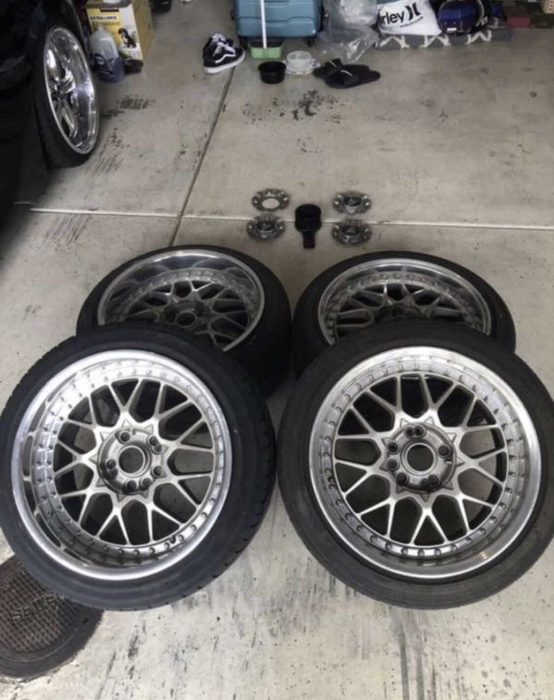 Work VS-X9 wheels rims 3 pieces Honda acura datsun