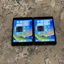 2 iPads mini 5-WiFi /Cellular Unlocked