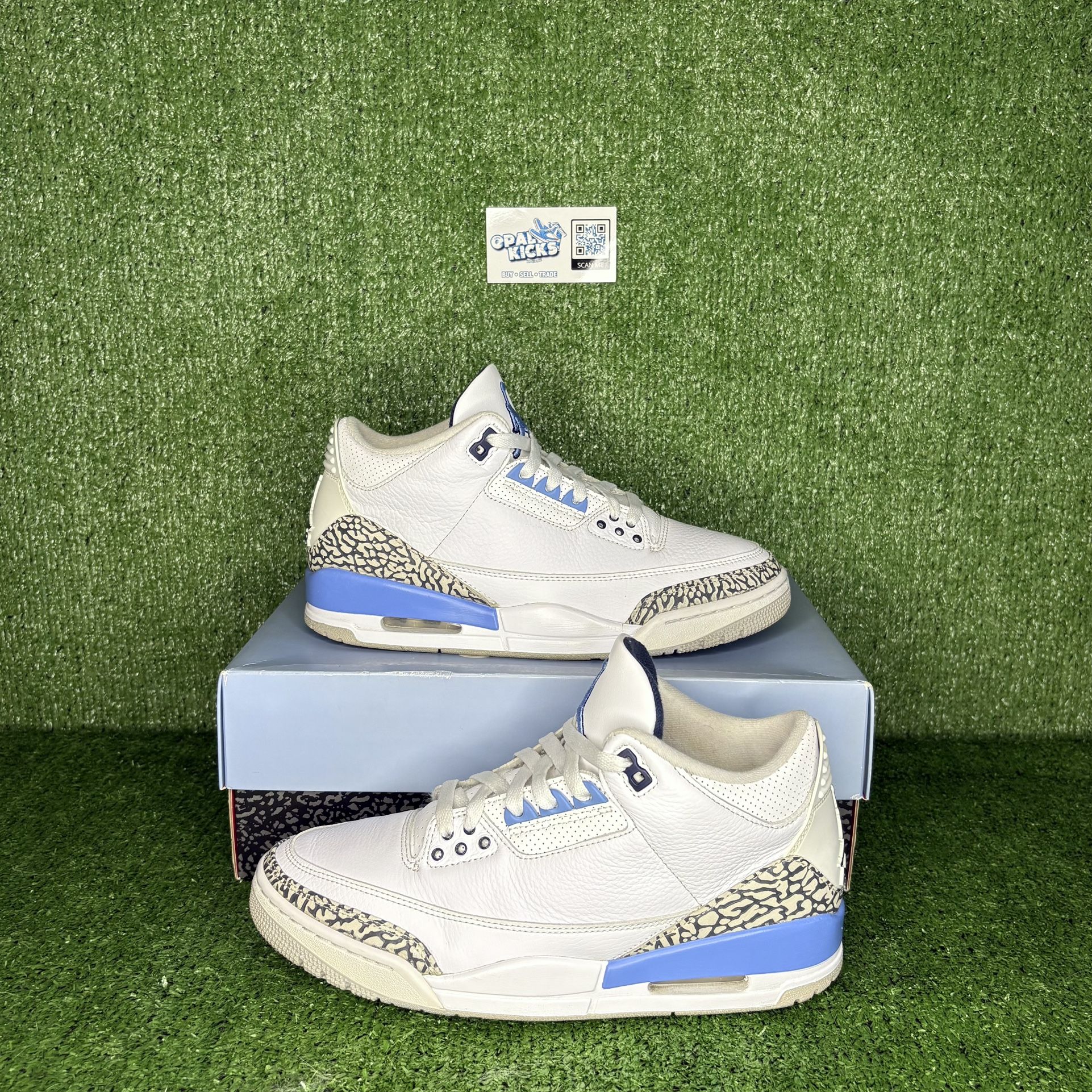 Size 9M - Jordan 3 “UNC”