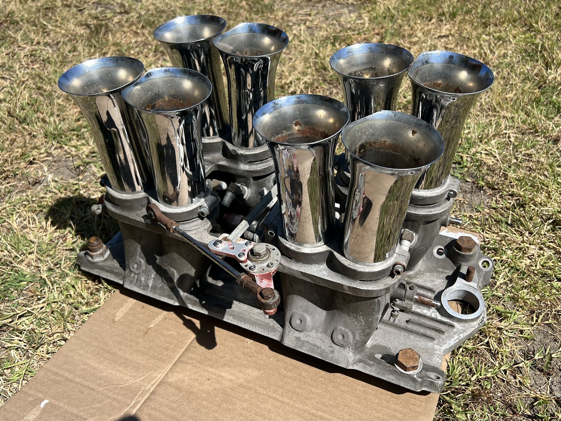 Hilborn SBC Chevy Fuel Injection Mechanical Setup w/ Hilborn Pump Small