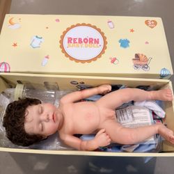 Reborn Doll – Full Body Silicone New, Never Played With 12”