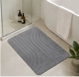 Non-Slip Volume Super Absorbent Fast Drying Eco-Friendly Easy to Clean for Bathroom Kitchen Door mat 15×23Inch