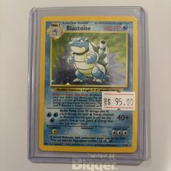 Pokemon Base set Blastoise unlimited