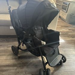 Joovy Caboose Too Sit And Stand Tandem Double Stroller- Used