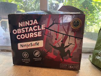 Ninja obstacle course 50 ft 10 obstacles