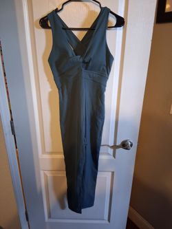 Teal Sleeveless Maxi Dress