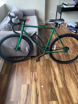 Motobecane Cross Uno Single Speed gravel Bike  With Disk Brakes 