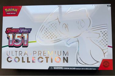Pokémon scarlet & violet 151 UPC no tear