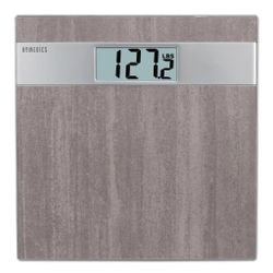 HoMedics Gray Stone Digital Bathroom Scale