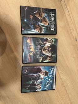 Harry Potter DVDS (Deathly Hallows Pt 1,2 & Half Blood Prince)