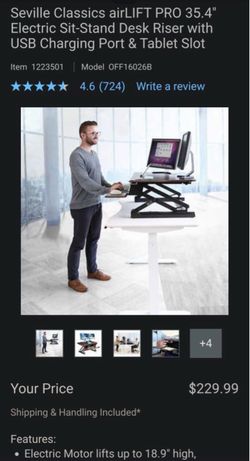 Standing desk riser