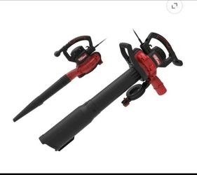Hyper Tough 400 CFM 250 MPH 12-Amp Electric Corded 3-in-1 Leaf Blower, Vacuum & Mulcher Combo