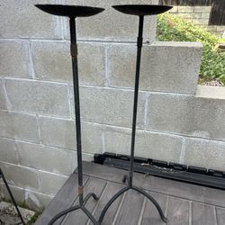 Tall Candleholders