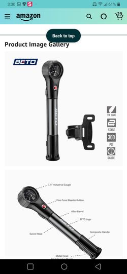 Beto Gas Shock bikecycle pump