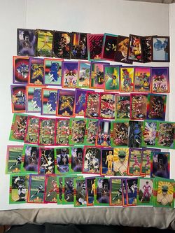 1994 power rangers card lot of 350, some foils