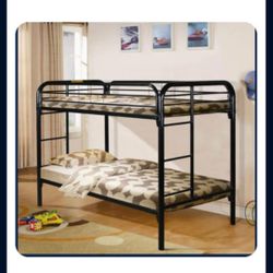 Twin Bunk Bed For $389 With Mattress Included 