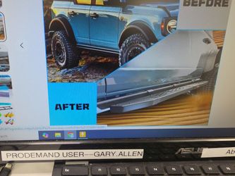 2026 Ford Bronco running boards