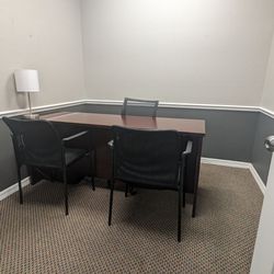 Solid Wood 6ft Office Desk