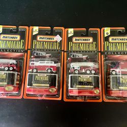 1997 Matchbox Premiere Collection Fire Trucks