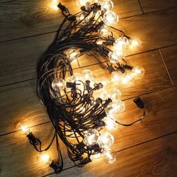 100 ft String Lights for Outdoor Patio, decoration, etc...