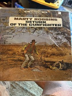 marty robbins return of the gunfighter lp