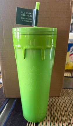 Starbucks Slime Green Glow in the Dark Cup