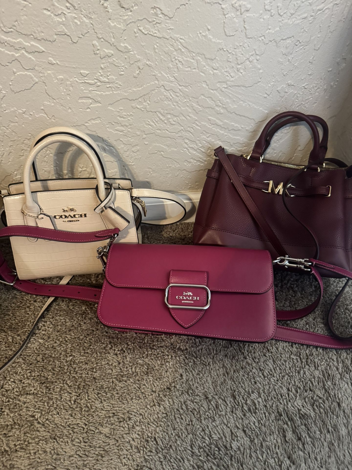 coach and michael kors purse