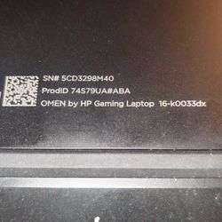 Hp Omen 16 Gamung Laptop