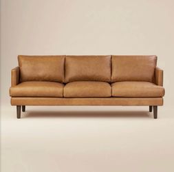 Leather couch