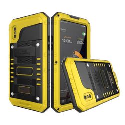 IP68 Submersible Case for iPhone 7/8 Plus Water/Shock/Dust Proof [Yellow]