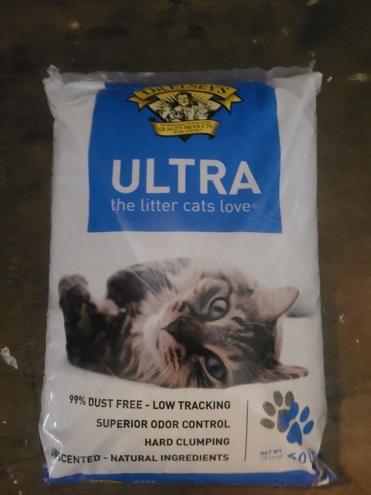 Kitty litter Low Dust Control