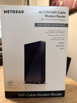 Netgear Modem + WiFi Router