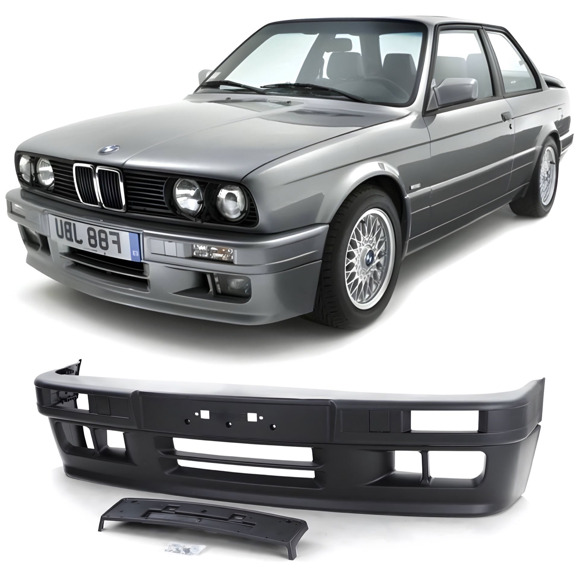 BMW 3 Series E30 MTech 2 ABS Front Bumper
