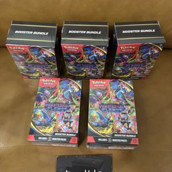 New* Pokemon TCG Trading Cards Mega Evolution Phantasmal Flames Booster Bundle 6 Packs Box - Brand New! Sealed!