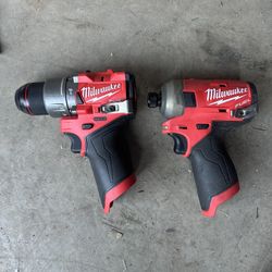 Milwaukee m12 drill n surge impact  only tool