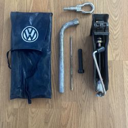 Genuine VW MK3 GTI OEM Jack Kit w/ Tools & Tow Hook – Canvas Bag
