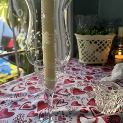 Princess House Long Candle Holder 1pc