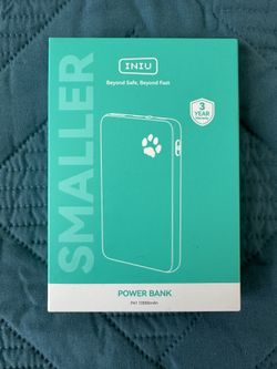 INIU Portable Charger, Ultra Slim 10000mAh!