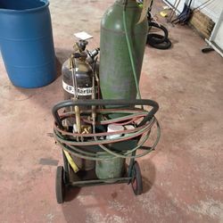 Welding Complete Set Up With Gas And Ox