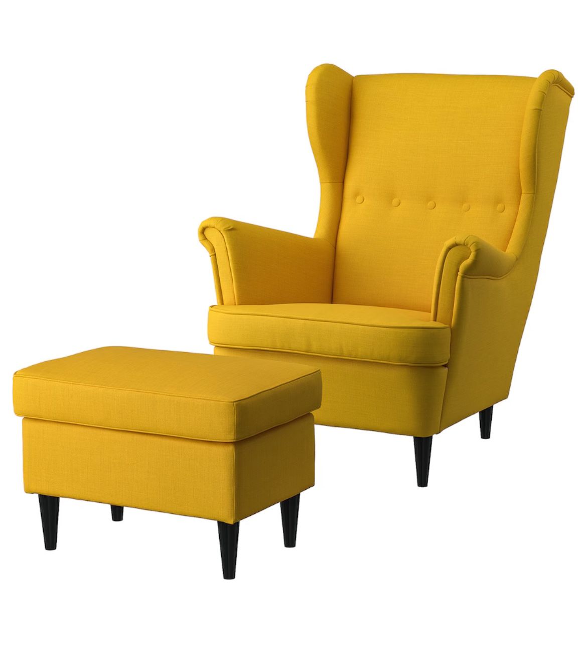 Arm Chair And Ottoman 