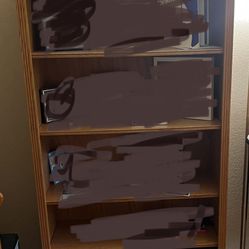 Wood Book/picture Shelves