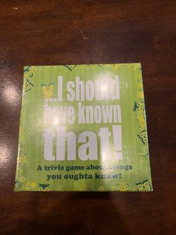 I Should Have Known That Trivia Game Hygge Games New Factory Sealed Party Fun 14